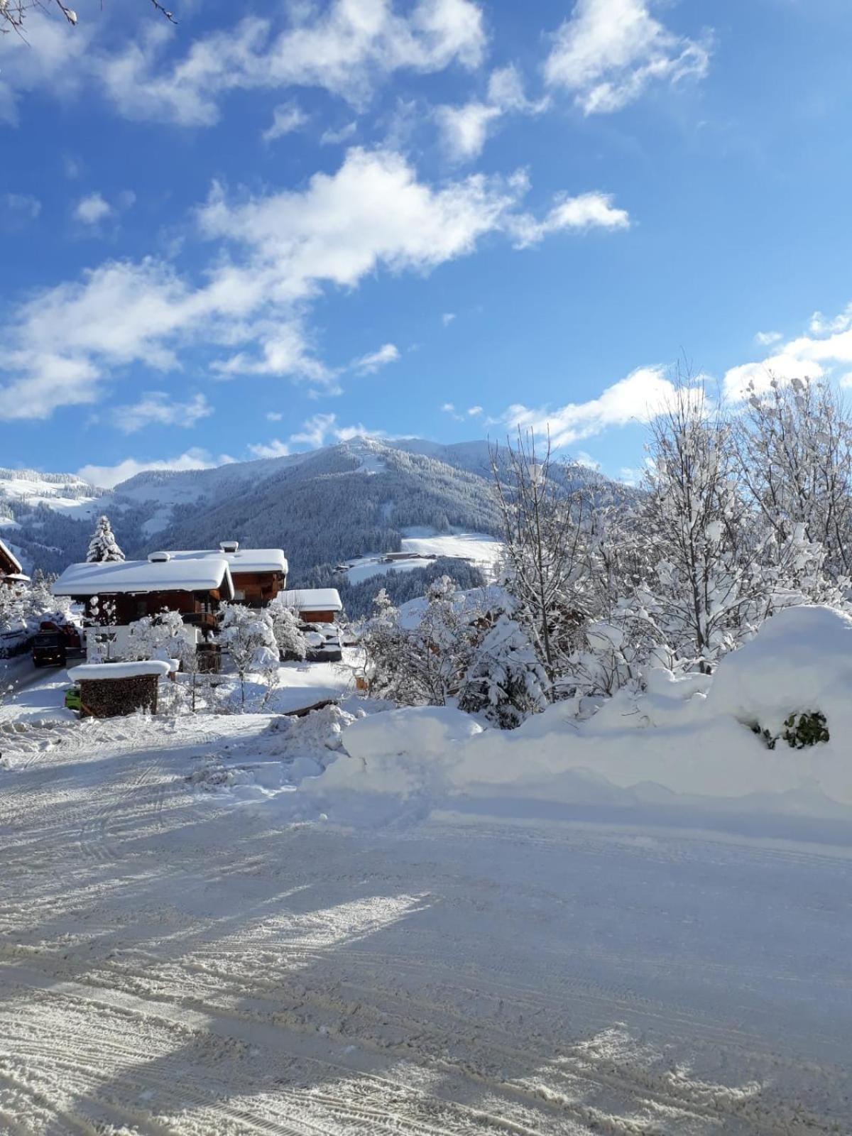 Haus Gmahblick Ferienwonungen Hotel Alpbach Buitenkant foto