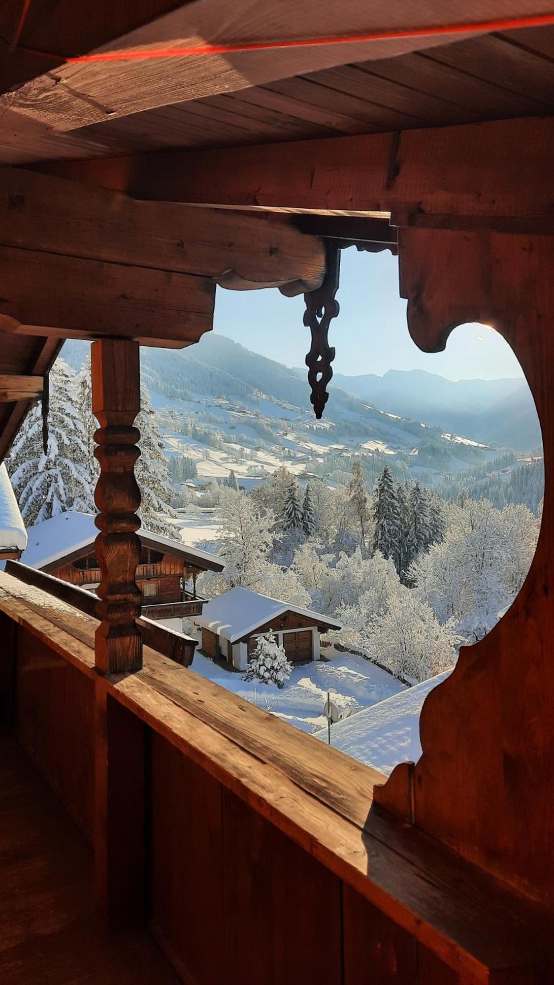 Haus Gmahblick Ferienwonungen Hotel Alpbach Buitenkant foto
